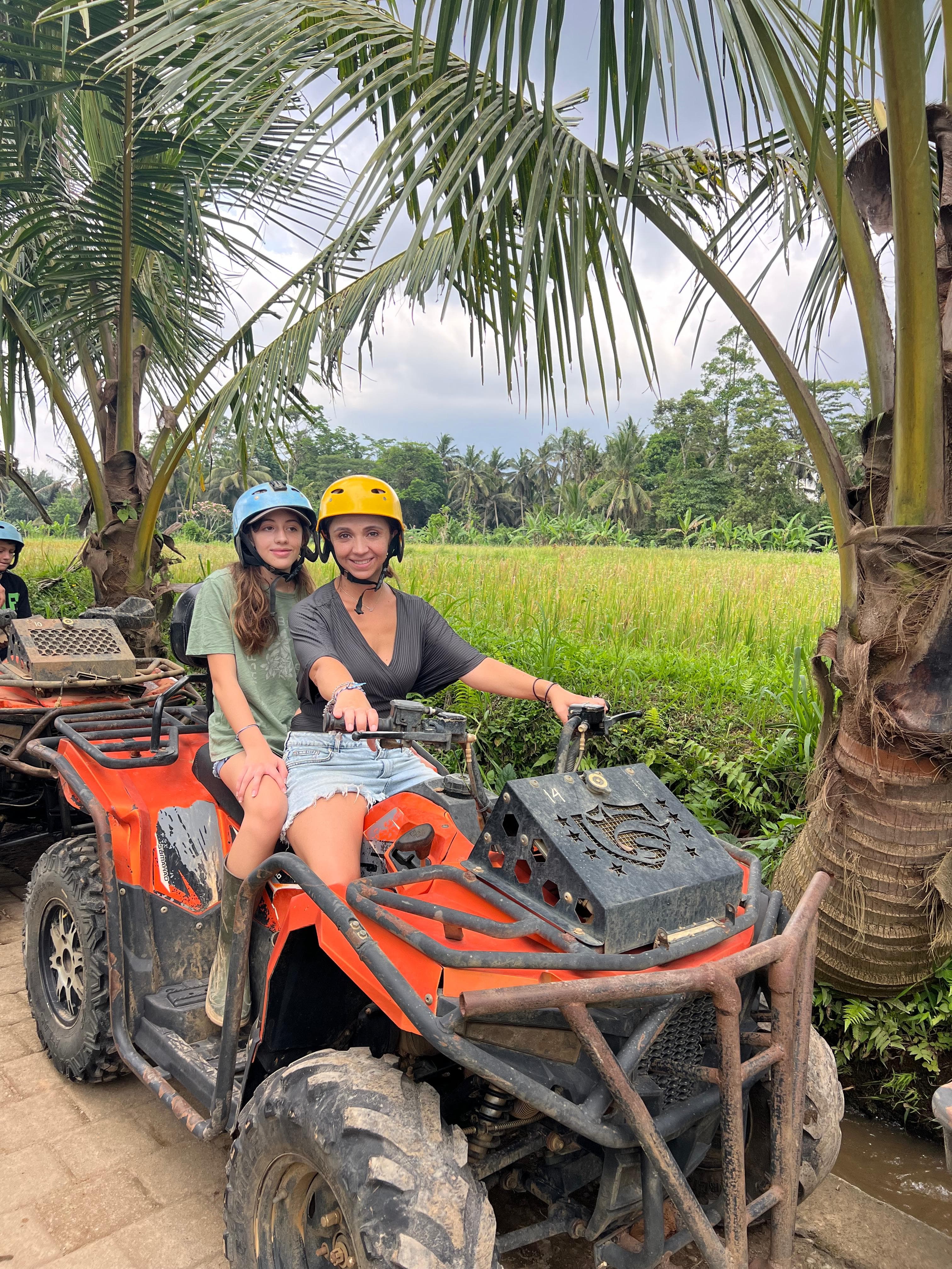 Ubud: Quad ATV Waterfalls & Barong Caves